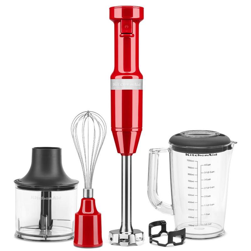 Mixer de Mão KitchenAid Empire Red com Velocidade Variável e